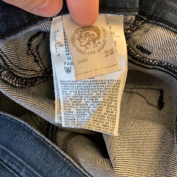 Diesel Livier Flare Jeans, 0068S Wash-Sz. 28 - Picture 9 of 16